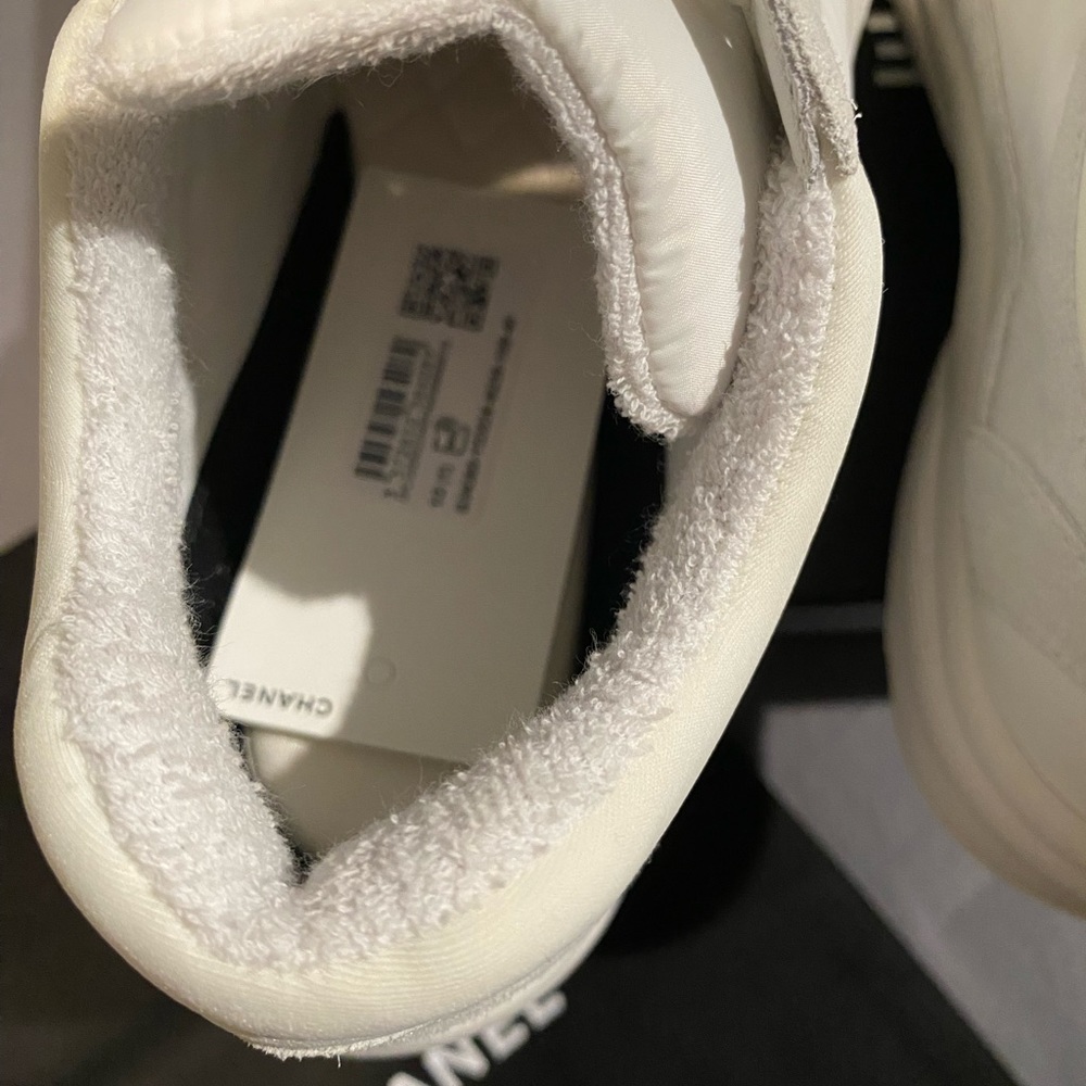 🤍BRAND NEW CHANEL WHITE REV TRAINERS🤍 - Picture 8 of 14
